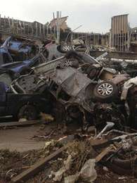 Tornado. Foto: AP