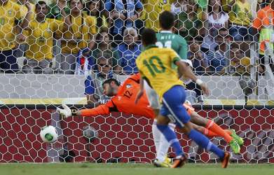 El gol de Neymar. Foto: Reuters en español