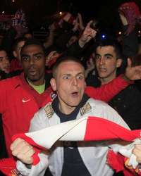 Neptuno acoge la fiesta de celebración de la décima Copa del Rey del Atlético de Madrid Foto: 