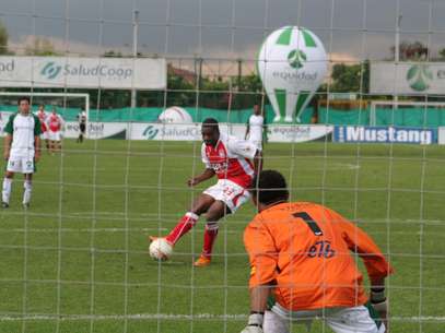 Liéder Calimenio Preciado Guerrero, goleador que tuvo Independiente Santa Fe.