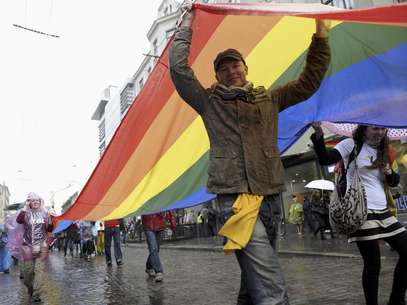 La marcha del orgullo gay tiene lugar cada año en Bogotá a finales de junio Foto: Roman Koksarov / AP