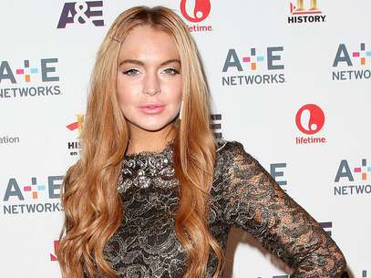 Lindsay Lohan llega a la presentación de A&E Networks de su programación para la próxima temporada, el 9 de mayo del 2012 en Nueva York.  Foto: Starpix, Kristina Bumphrey, Archivo / AP