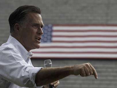 U.S. Republican Presidential candidate Mitt Romney speaks at a campaign event at the Cornwall Iron Furnace in Cornwall, Pennsylvania, June 16, 2012. Foto: Larry Downing / Reuters In English