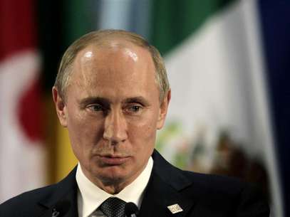 Russia's President Vladimir Putin speaks during a news conference on the second day of the G20 summit in Los Cabos June 19, 2012. Foto: Andres Stapff / Reuters In English