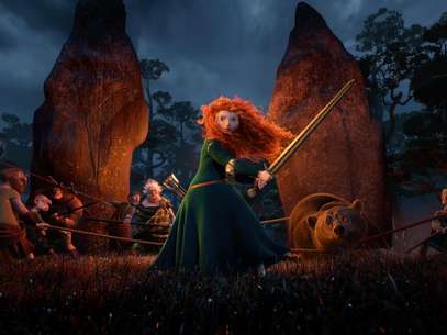 Imagen publicitaria sin fecha difundida por los estudios Disney/Pixar, en la que aparece el personaje de la princesa Mérida en una escena de la cinta de Pixar "Brave", estrenada el 22 de junio de 2012 en las salas de cine de Estados Unidos y Canadá.  Foto: Disney/Pixar / AP
