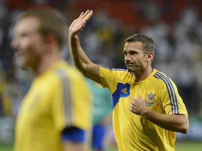 Ukraine's Andriy Shevchenko says goodbye to soccer Foto: Nigel Roddis / Reuters