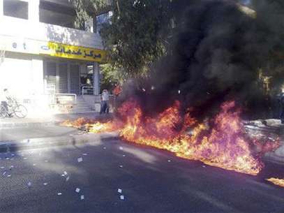 Protestas en Damasco contra Bachar Al Assad Foto: Handout Imagen para uso no comercial, ni ventas, ni archivos. Solo para uso editorial. No para su venta en marketing o campañas / Reuters