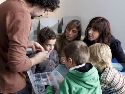 Taller de robotica Foto: Difusión