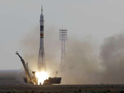 El cohete Soyuz-FG despega rumbo a la Estación Espacial Internacional. Foto: Dmitry Lovetsky / AP