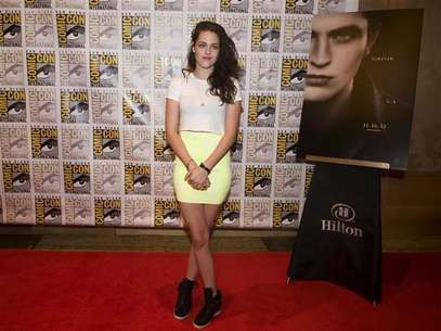 Actress Kristen Stewart arrives for a panel discussion for the upcoming film "The Twilight Saga Breaking Dawn Part 2" at Comic-Con in San Diego, California July 12, 2012. Foto: Sam Hodgson / Reuters In English