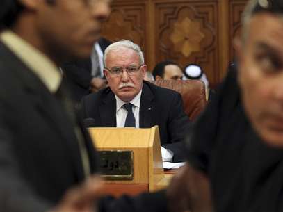 Palestinian Foreign Minister Riyad al-Malki attends the opening of a meeting of Arab League foreign ministers at the Arab League headquarters in Cairo April 26, 2012. Foto: Mohamed Abd El Ghany / Reuters In English