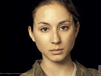 Imagen de "Lauren", protagonista de la nueva serie de WIGS que se transmitirá por YouTube donde se abordará el tema del abuso sexual en el ejército de EEUU.  Foto: Kayt Jones / AP