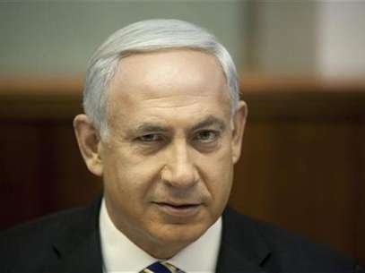 Imagen de archivo del primer ministro israelí, Benjamin Netanyahu, durante su reunión semanal de gabinete en Jerusalén, ago 26 2012. El primer ministro israelí, Benjamin Netanyahu, dijo el jueves que hablará sobre los peligros del programa nuclear iraní en una presentación el próximo mes ante la Asamblea General de Naciones Unidas en Nueva York. Foto: Pool / Reuters en español