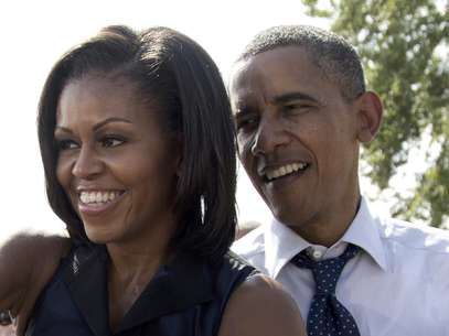 Foto del 7 de septiembre del 2012 del presidente Barack Obama y su esposa Michelle en Portsmouth, Nueva Hampshire.  Foto: Carolyn Kaster / AP
