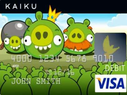 Los Angry Brids decorarán las tarjetas Visa el próximo año Foto: Reproducción