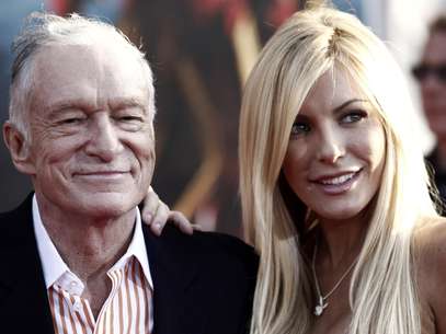 Hugh Hefner y Crystal Harris obtienen licencia de matrimonio  Foto: Matt Sayles, Archivo / AP