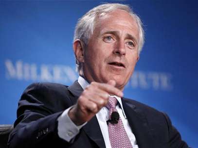 U.S. Senator Bob Corker (R-TN) takes part in a panel discussion titled "Fixer-Upper: Repairing the U.S. Housing Market" at the Milken Institute Global Conference in Beverly Hills, California May 1, 2012. Foto: Danny Moloshok / Reuters
