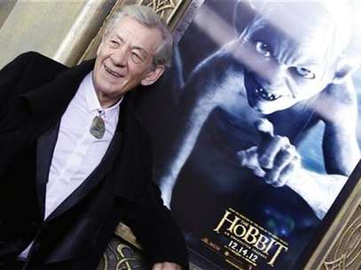 Cast member Ian McKellen arrives for the premiere of the movie "The Hobbit: An Unexpected Journey" in New York December 6, 2012. Foto: Carlo Allegri / Reuters