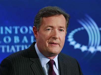 Television host Piers Morgan hosts a conversation titled "Communication by Design: Inspirational Change" during the final day of the Clinton Global Initiative 2012 (CGI) in New York September 25, 2012. Foto: Andrew Burton / Reuters