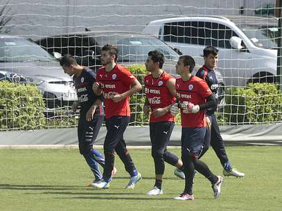 Toselli dijo no tener problemas con el meta azul. Foto: Agencia Uno
