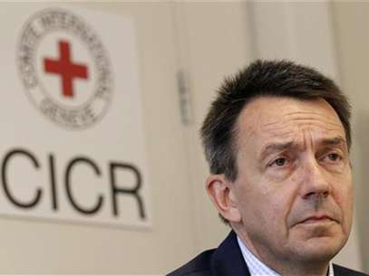 Peter Maurer, President of the International Committee of the Red Cross (ICRC), looks on during a news conference in Geneva September 7, 2012. Foto: Denis Balibouse / Reuters