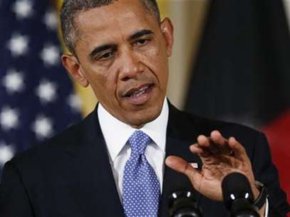 U.S.President Barack Obama addresses a joint news conference with Afghan President Hamid Karzai in the East Room of the White House in Washington, January 11, 2013. Foto: Larry Downing / Reuters