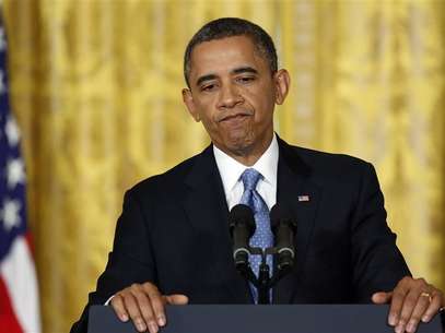 U.S. President Barack Obama pauses during remarks at a news conference at the White House in Washington, January 14, 2013. Foto: Jonathan Ernst / Reuters