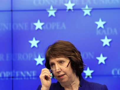 EU foreign policy chief Catherine Ashton holds a news conference after an European Union emergency foreign ministers meeting to discuss the crisis in Mali January 17, 2013. Foto: Yves Herman / Reuters