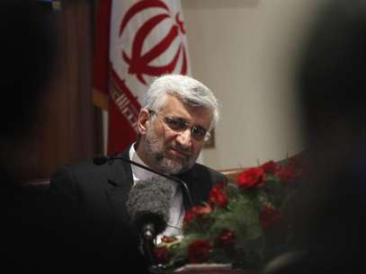Saeed Jalili listens to a reporters' question during a news conference in New Delhi January 4, 2013. Foto: Mansi Thapliyal / Reuters
