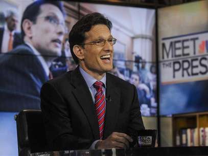 U.S. Rep. Eric Cantor (R-VA) the No. 2 Republican in the House of Representatives, appears on "Meet the Press" in Washington, February 10, 2013. Foto: William B / Reuters