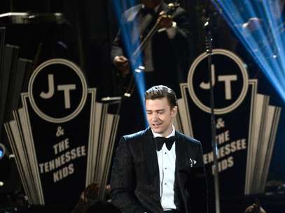 Justin Timberlake cantando después de seis años de ausencia en la música Foto: Getty Images