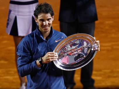 Rafael Nadal se fue con dos vicecampeonatos, pero prometió regresar a Chile. Foto: Agencia UNO