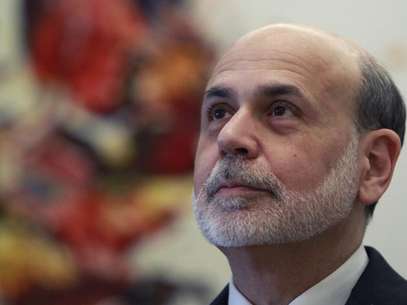 Federal Reserve Chairman Ben Bernanke waits before a meeting of the G20 Finance Ministers in Moscow February 15, 2013. Foto: Sergei Karpukhin / Reuters
