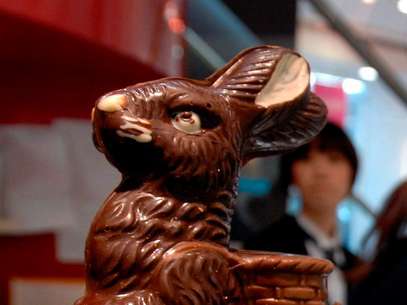 En suiza el conejo de chocolate es el rey en estas fechas. Foto: EFE en español En suiza el conejo de chocolate es el rey en estas fechas. Foto: EFE en español