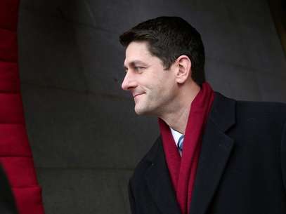 U.S. Rep. Paul Ryan (R-WI) arrives for the Barack Obama second presidential inauguration on the West Front of the U.S. Capitol January 21, 2013 in Washington. Foto: Win McNamee-POOL / Reuters