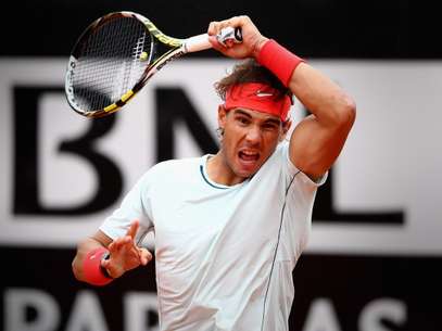 Rafa Nadal, a semifinales en Roma Foto: Getty Images