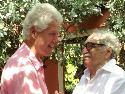 Bill Clinto y Gabriel García Márquez Foto: @BillClinton