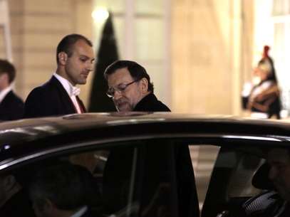 Rajoy entra en un coche. Foto: 