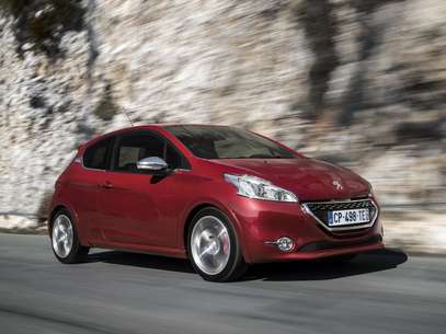 La pequeña bravura del Peugeot en su modelo urbano 208. Foto: 