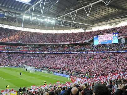 Estado de Wembley listo para acoger la final de Champions entre Bayern y Borussia Dortmund Foto: 
