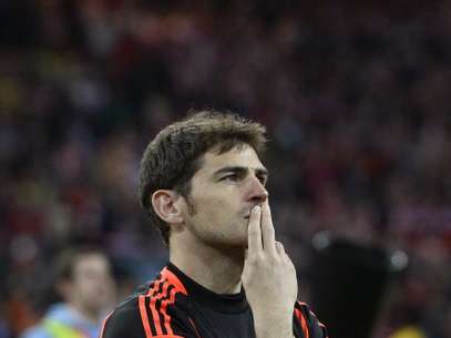 Casillas, después de la derrota en la final de Copa contra el Atlético  Foto: Getty Images