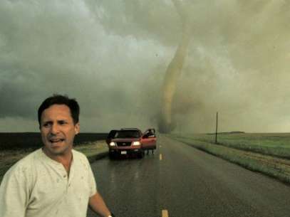 Tim Samaras en 'Cazadores de Tormentas', de Discovery Channel Foto: Discovery Channel 