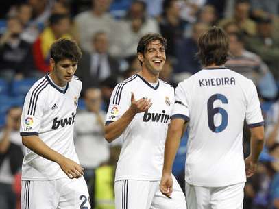 Morata y Khedira, con Kak&aacute; Foto: Getty Images
