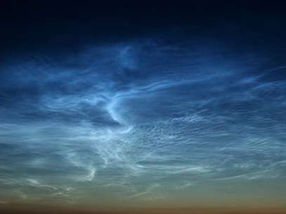 Las algodonosas nubes cúmulus tienden a flotar a sólo un kilómetro y medio de la superficie terrestre Foto: Reproducción