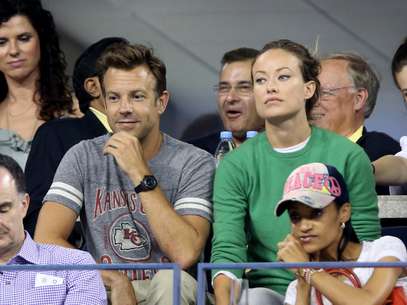 Jason Sudeikis e Olivia Wilde esperam o primeiro filho Foto: Getty Images