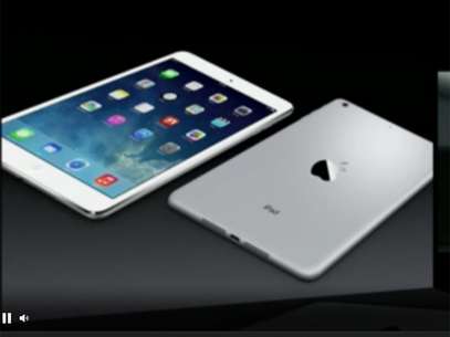 Novo iPad Mini tem tela de retina Foto: Ustream / Reprodução