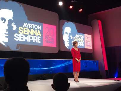 Viviane Senna anunciou a parceria entre o Instituto Ayrton Senna e PlayStation Foto: Rafael Machtura / Terra