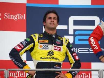 Felipe Nasr se destacou correndo na categoria GP2 Foto: Paolo Pellegrini / Divulgação