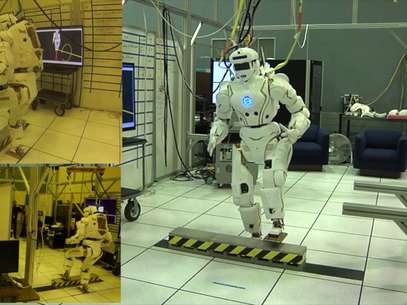 O robô "superherói" pode deixar a primeira pegada em Marte e ser utilizado em resgates na Terra Foto: Reprodução