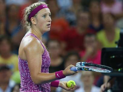 Azarenka oscilou, mas também se classificou Foto: Getty Images
